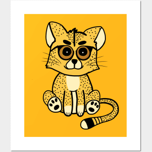 Cute Cheetah (Small Print) Posters and Art